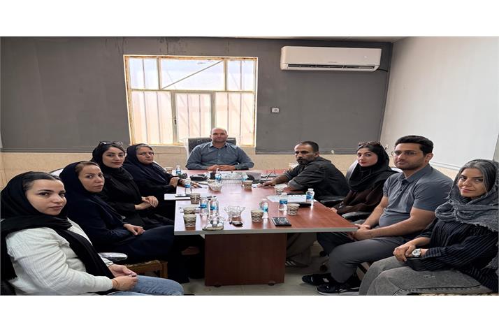 نشست اعزای هیأت با کمیته های امادگی جسمانی